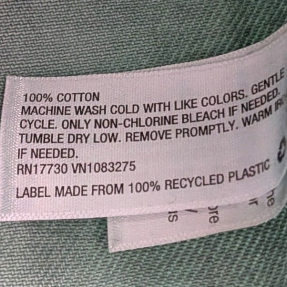 Universal Thread Sage Green/Blue Cotton Utility Chore Jacket Wmns Size S *READ* - Picture 6 of 8